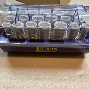 Hot Tools Professional Hotsetter 20‎ Ribbed Rollers Purple Model 1321 Works READ